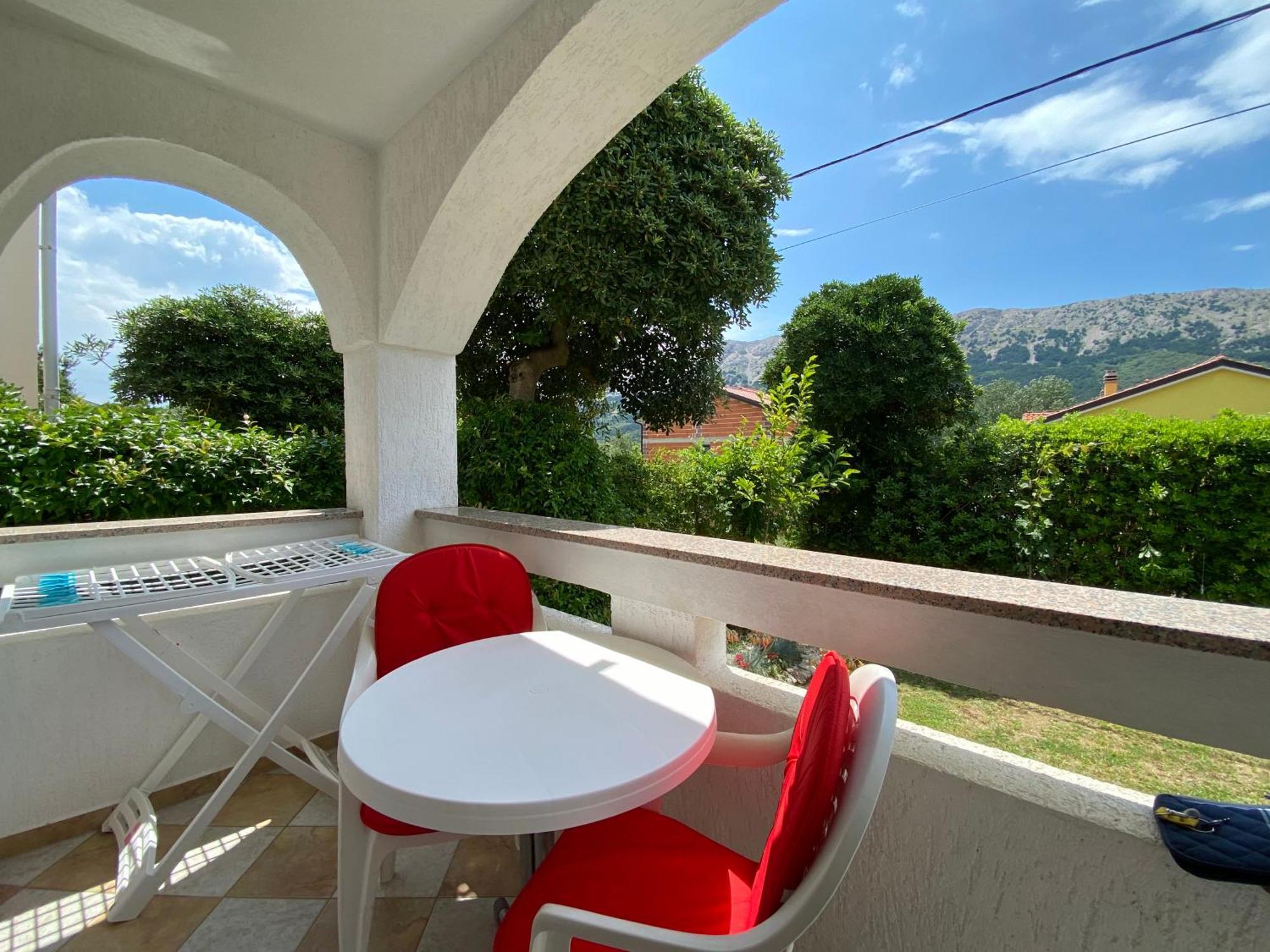 Apartments Anna III Baška Exteriör bild